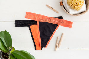 Period Pants (2 Pack) - Thong - LuxStore
