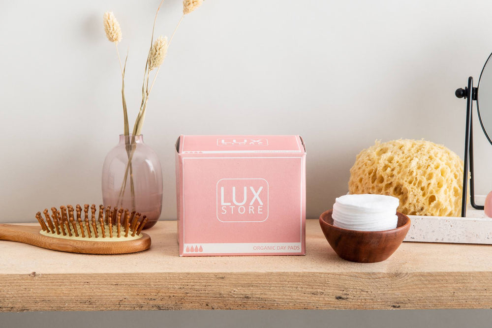 Organic Cotton Sanitary Pads - Day - LuxStore